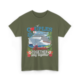 Couples That Cruise Together Couples Cruising T-Shirt - Military Green