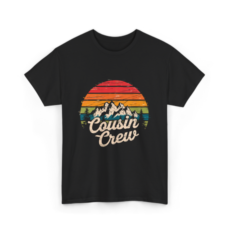 Cousin Crew Camping Adventure T-Shirt - Black