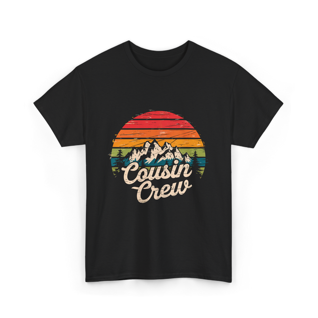 Cousin Crew Camping Adventure T-Shirt - Black