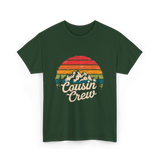 Cousin Crew Camping Adventure T-Shirt - Forest Green