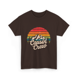 Cousin Crew Camping Adventure T-Shirt - Dark Chocolate