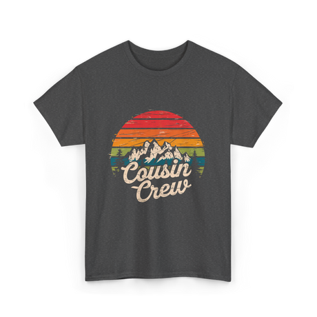 Cousin Crew Camping Adventure T-Shirt - Dark Heather