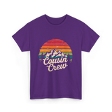 Cousin Crew Camping Adventure T-Shirt - Purple