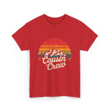 Cousin Crew Camping Adventure T-Shirt - Red