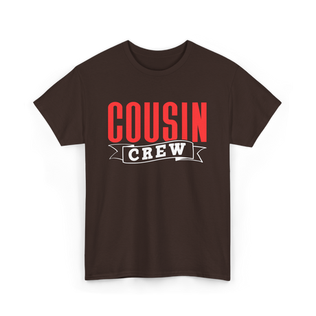 Cousin Crew Cousins Announcement T-Shirt - Dark Chocolate