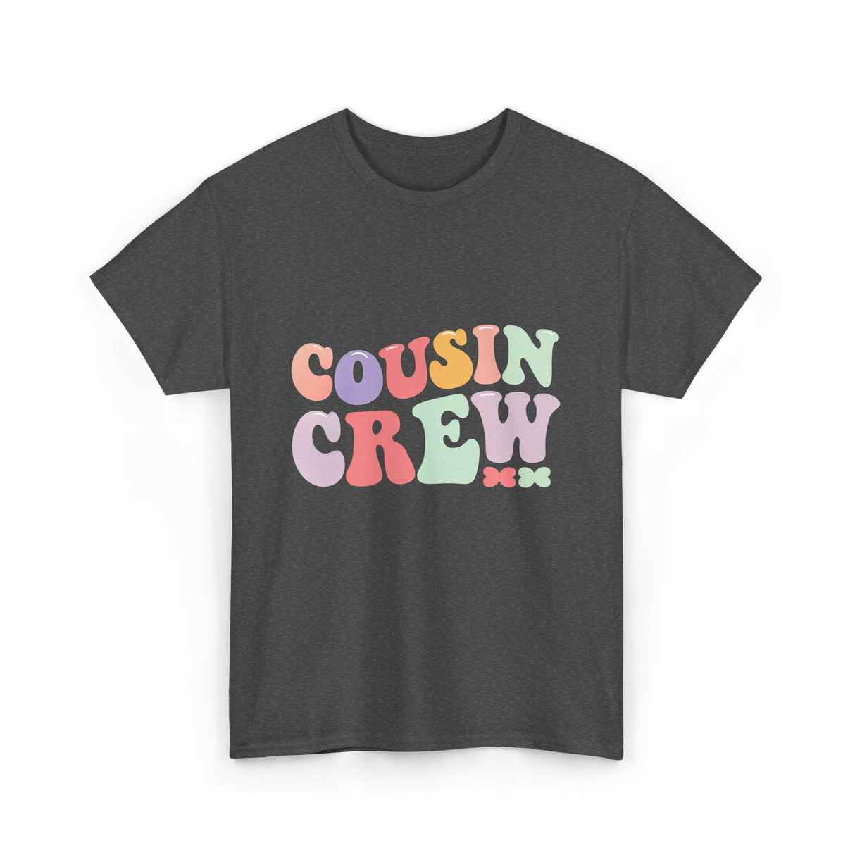 Cousin Crew Cousins Family T-Shirt - Dark Heather