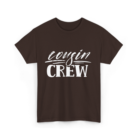 Cousin Crew Cousins Family T-Shirt - Dark Chocolate