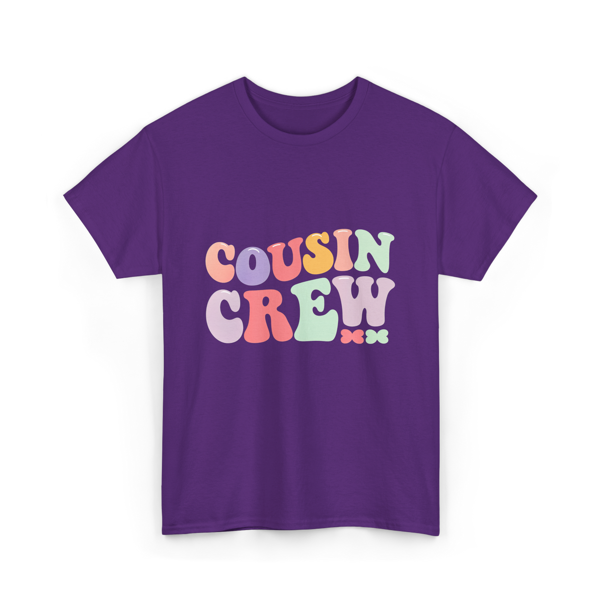 Cousin Crew Cousins Family T-Shirt - Purple