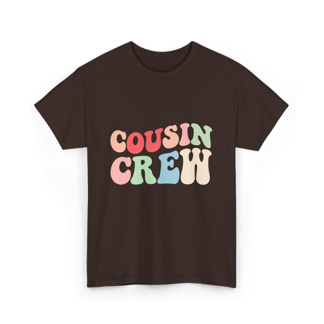 Cousin Crew Cousins Family T-Shirt - Dark Chocolate