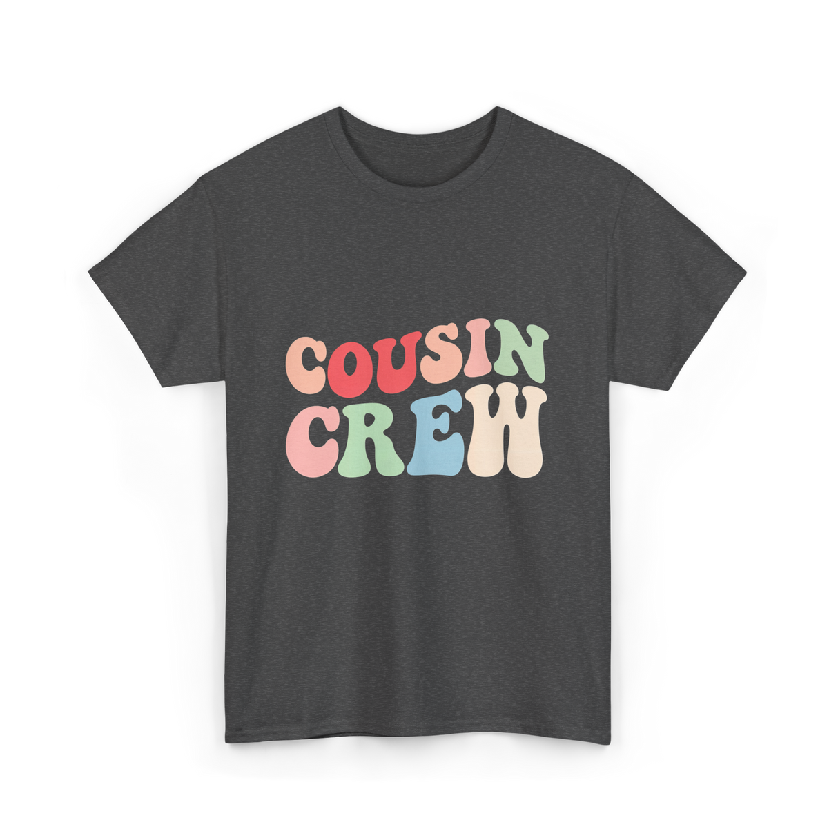 Cousin Crew Cousins Family T-Shirt - Dark Heather