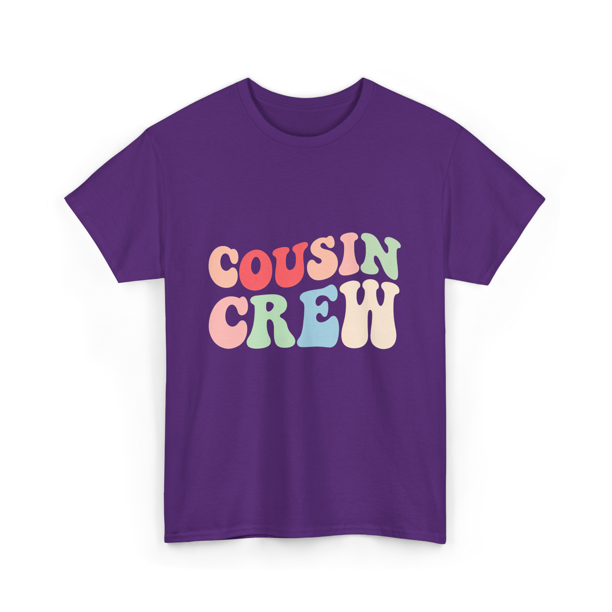 Cousin Crew Cousins Family T-Shirt - Purple