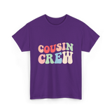 Cousin Crew Cousins Family T-Shirt - Purple