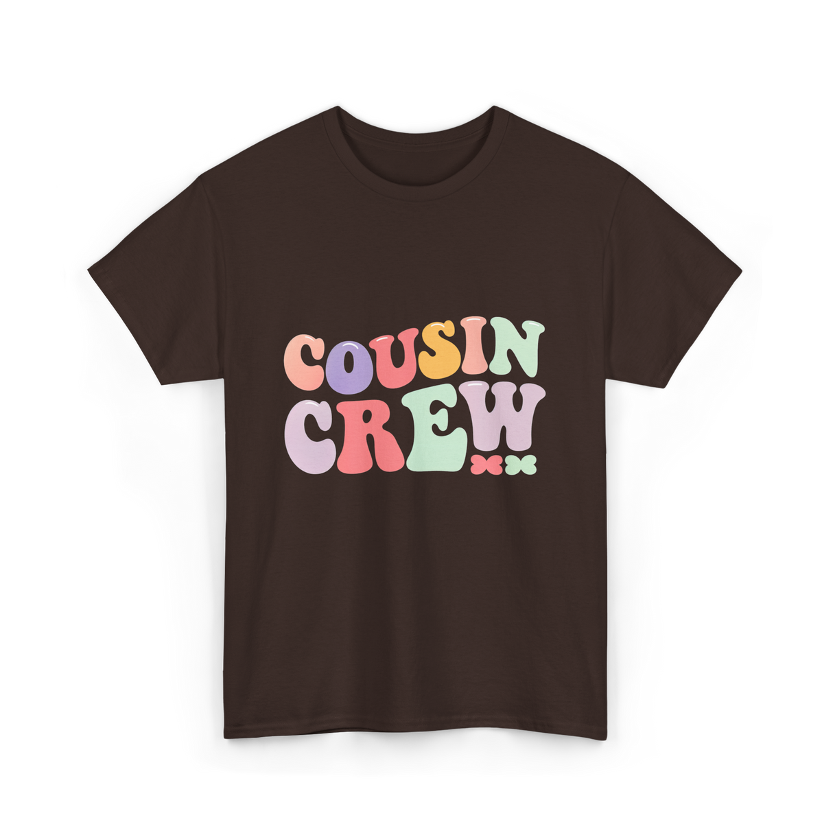 Cousin Crew Cousins Family T-Shirt - Dark Chocolate