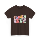 Cousin Crew Cousins Family T-Shirt - Dark Chocolate