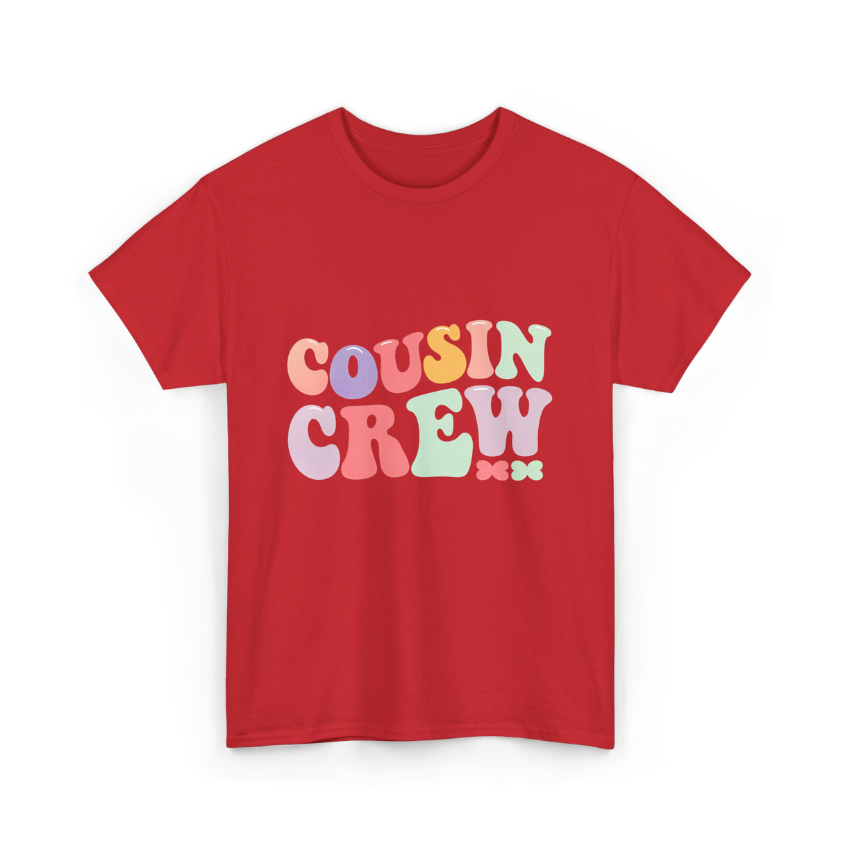 Cousin Crew Cousins Family T-Shirt - Red