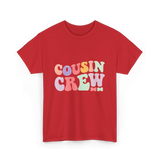 Cousin Crew Cousins Family T-Shirt - Red