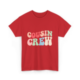 Cousin Crew Cousins Family T-Shirt - Red