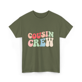 Cousin Crew Cousins Family T-Shirt - Military Green