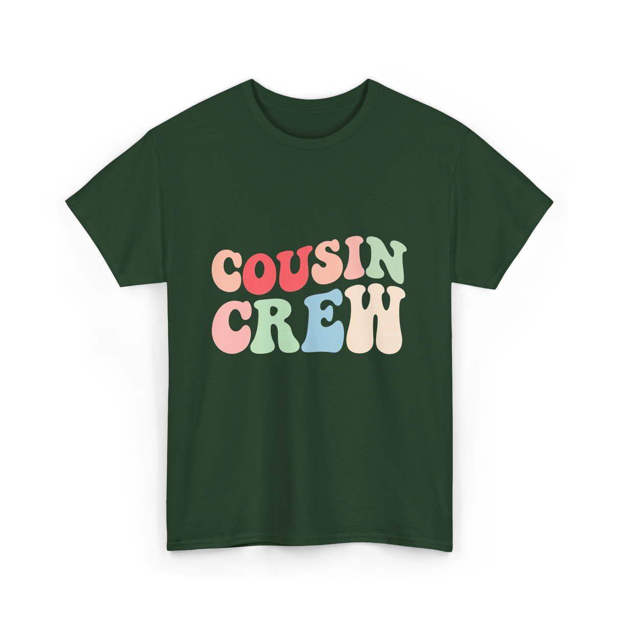 Cousin Crew Cousins Family T-Shirt - Forest Green