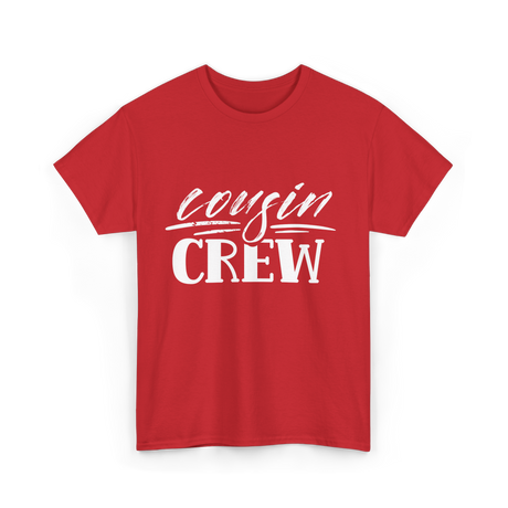 Cousin Crew Cousins Family T-Shirt - Red