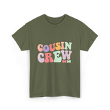 Cousin Crew Cousins Family T-Shirt - Military Green