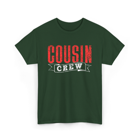 Cousin Crew Cousins Kids T-Shirt - Forest Green