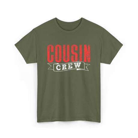 Cousin Crew Cousins Kids T-Shirt - Military Green