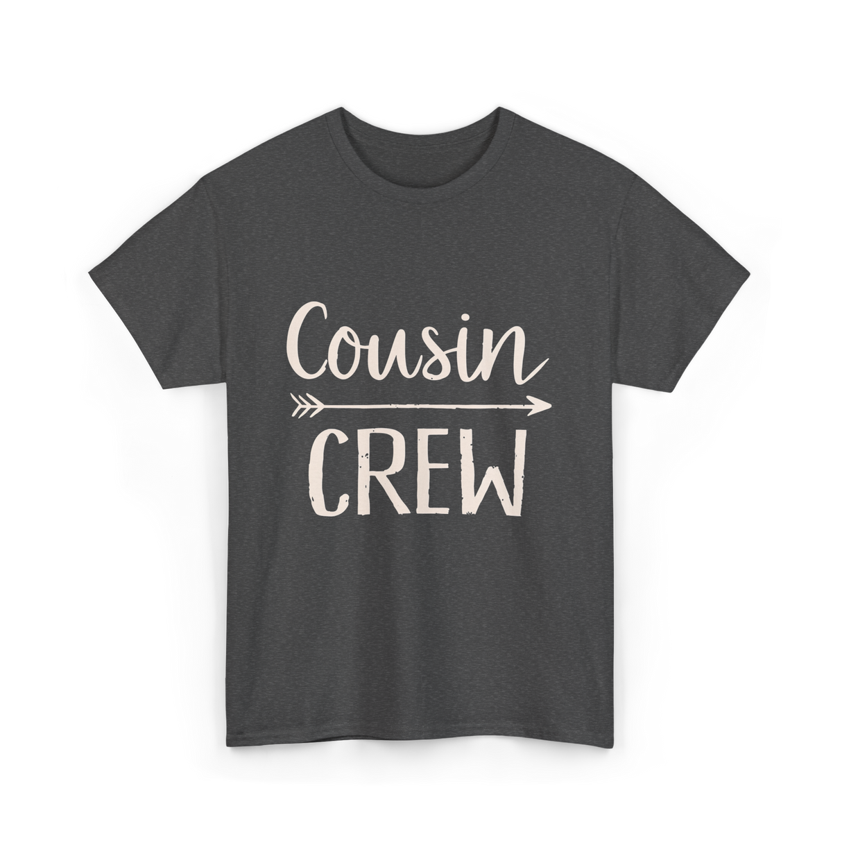 Cousin Crew Cousins T-Shirt - Dark Heather