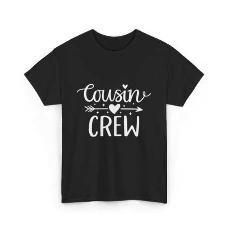 Cousin Crew Family Reunion T-Shirt - Black