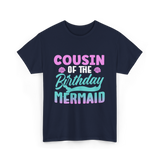 Cousin Mermaid Party T-Shirt - Navy