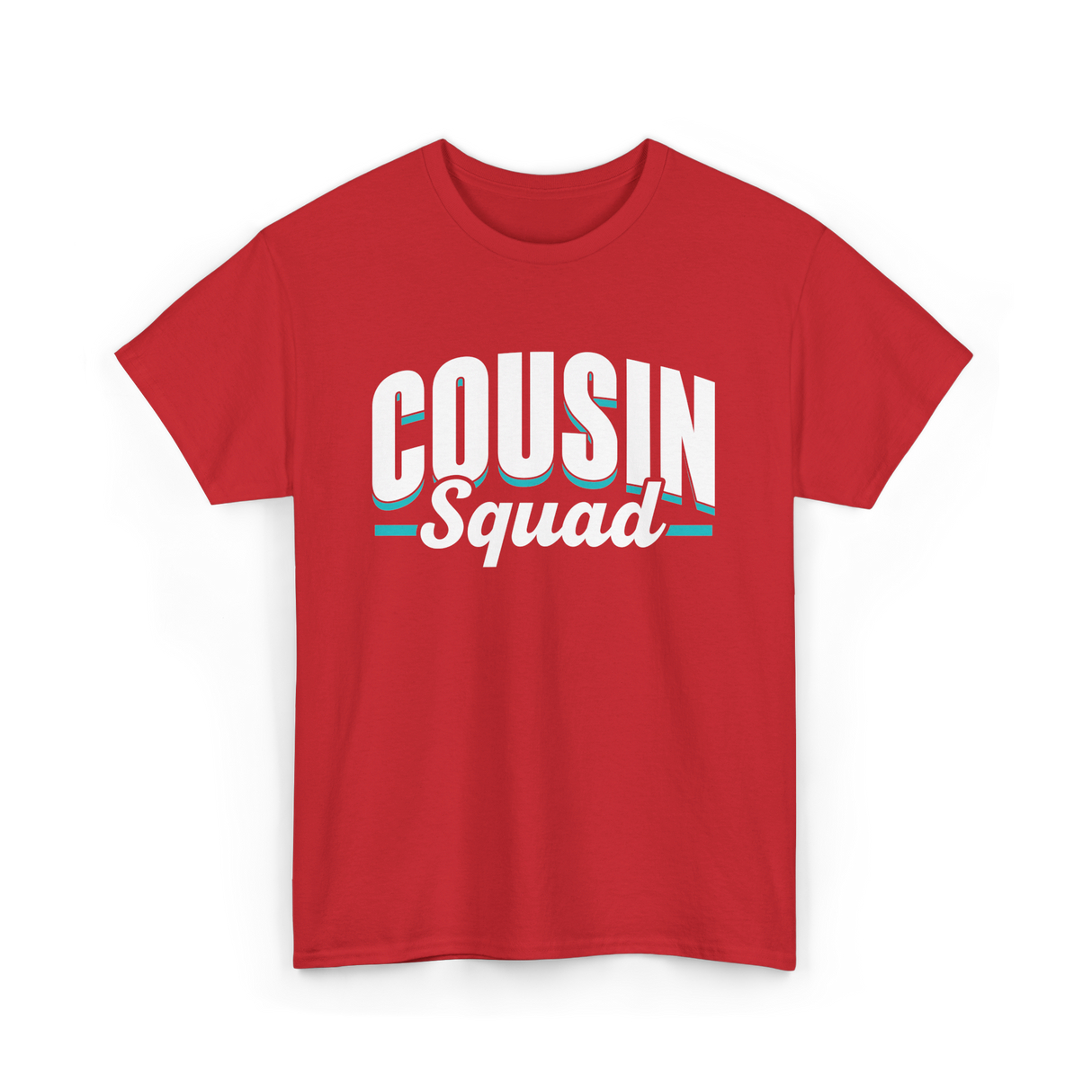 Cousin Squad Cousins Family T-Shirt - Red