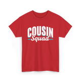 Cousin Squad Cousins Family T-Shirt - Red