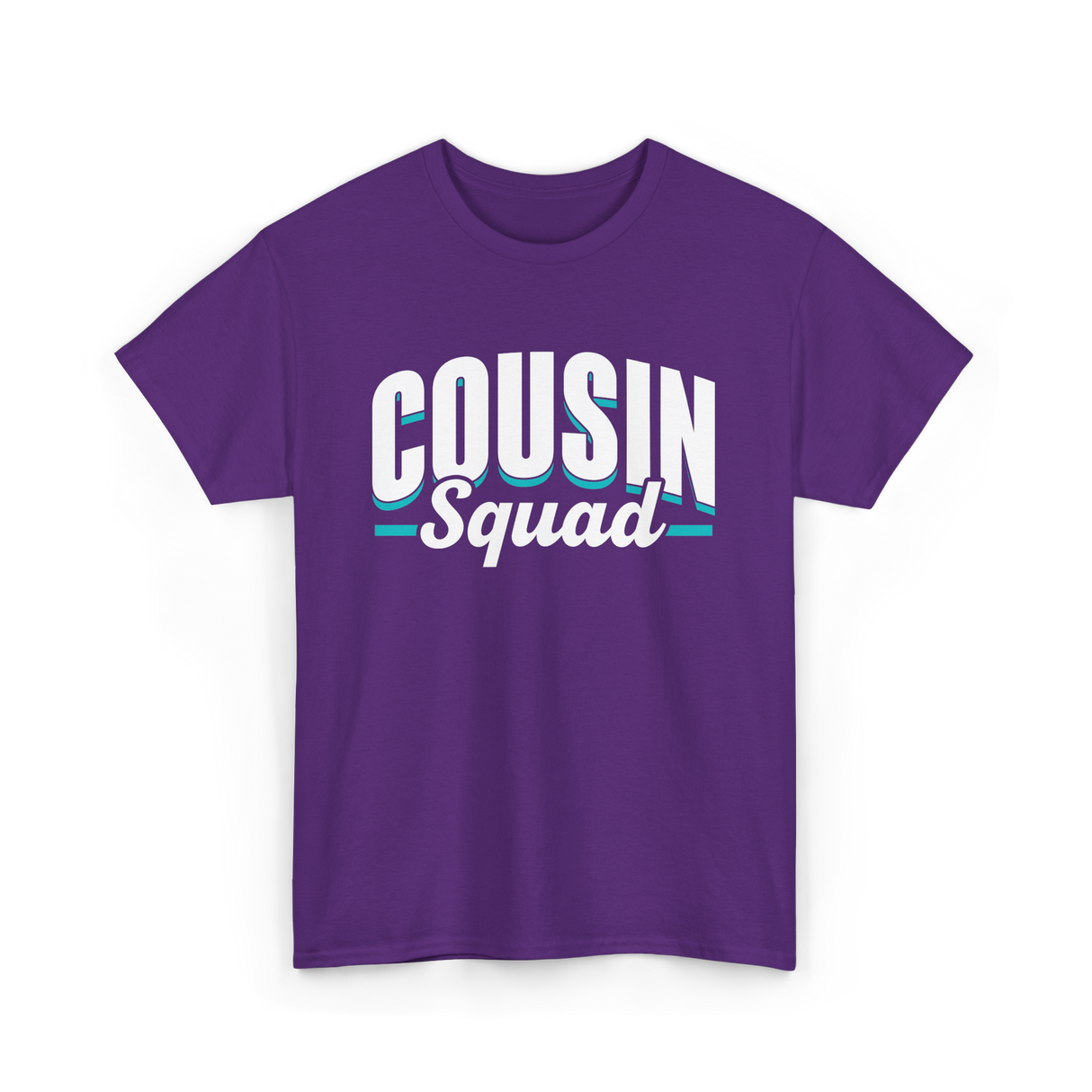 Cousin Squad Cousins Family T-Shirt - Purple