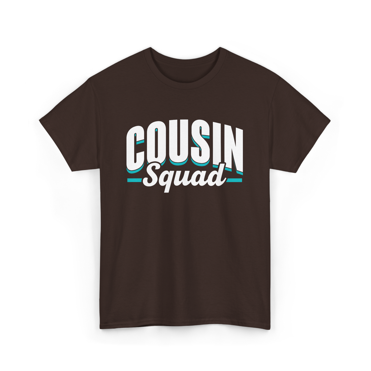 Cousin Squad Cousins Family T-Shirt - Dark Chocolate