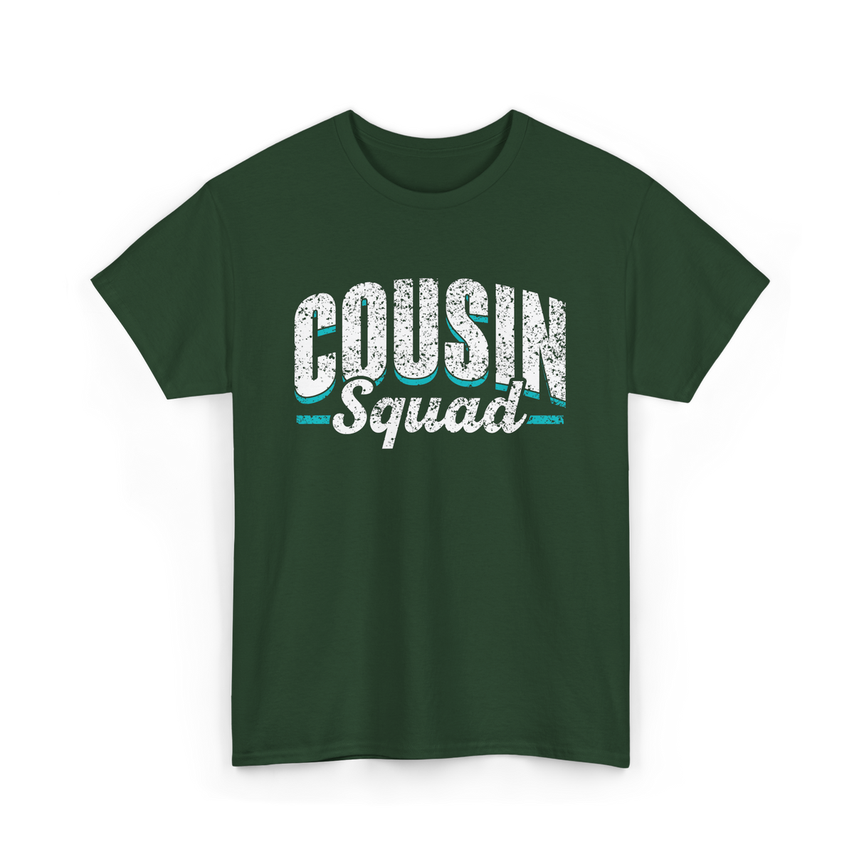 Cousin Squad Cousins Kids T-Shirt - Forest Green