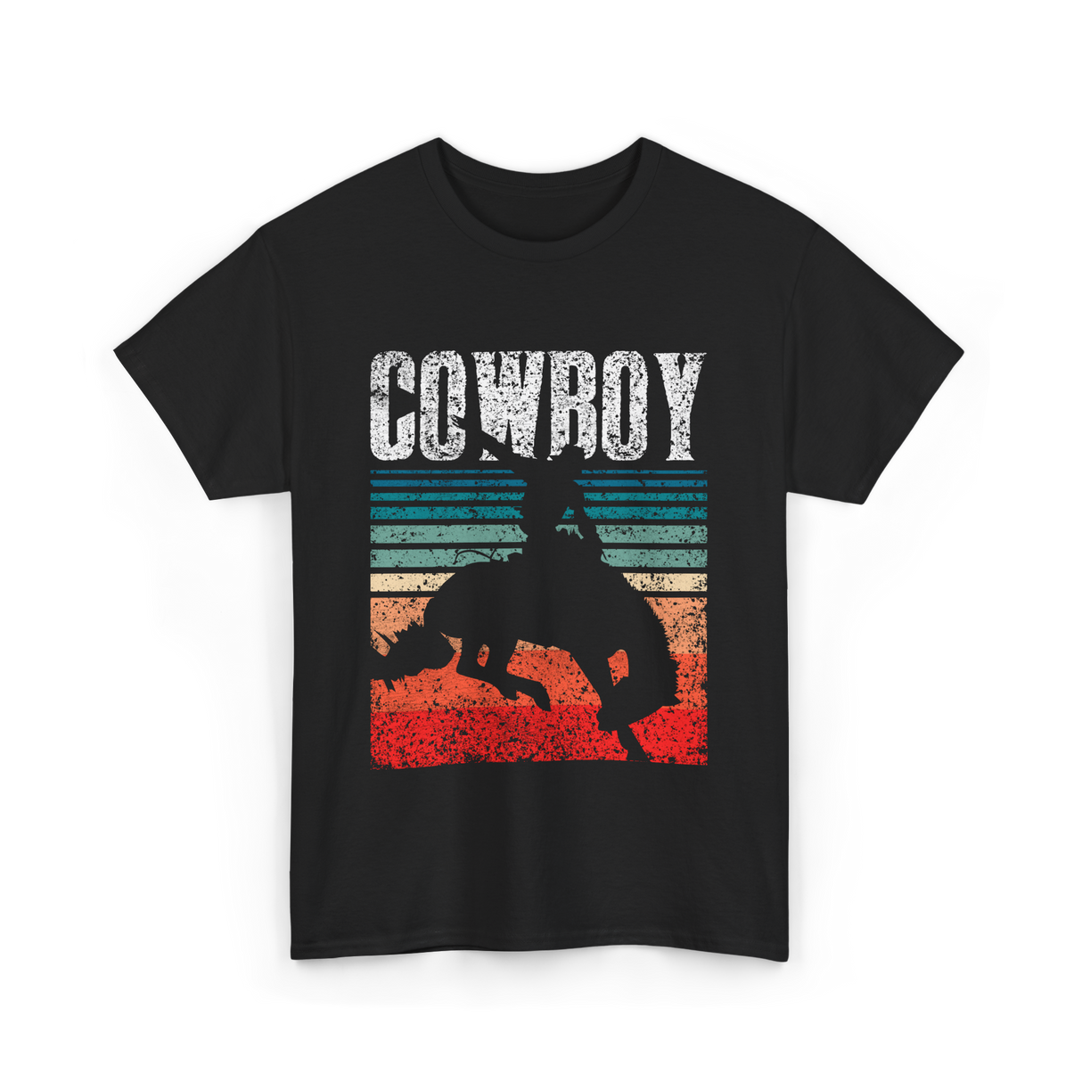 Cowboy Cowboy Rodeo T-Shirt - Black