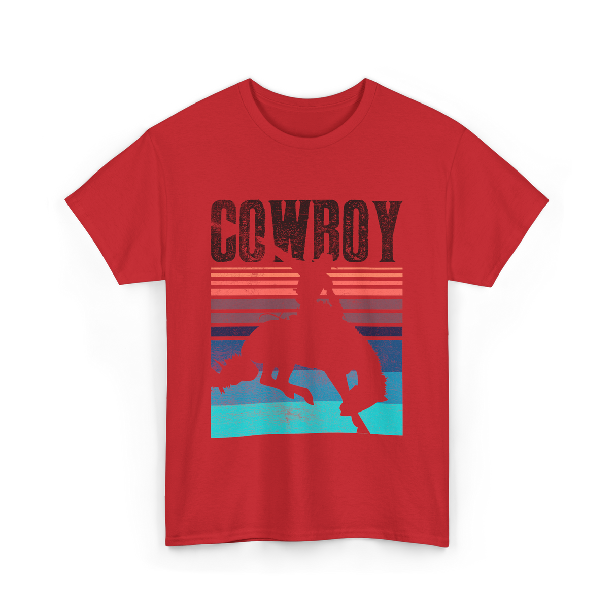 Cowboy Cowboy Rodeo T-Shirt - Red