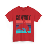 Cowboy Cowboy Rodeo T-Shirt - Red