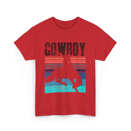 Cowboy Cowboy Rodeo T-Shirt - Red