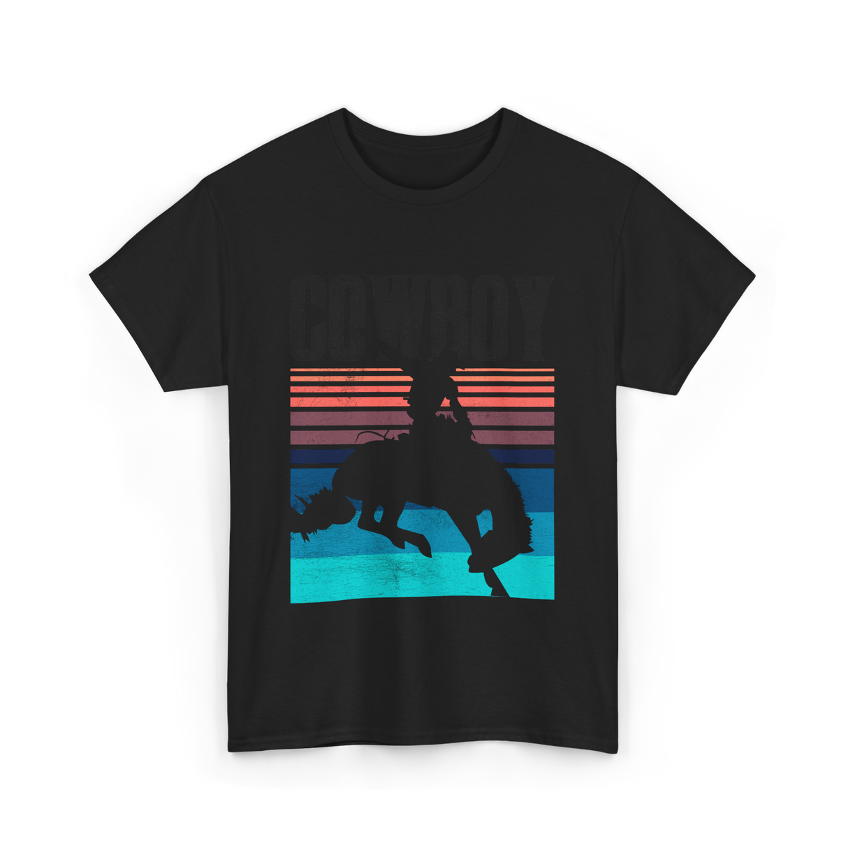 Cowboy Cowboy Rodeo T-Shirt - Black