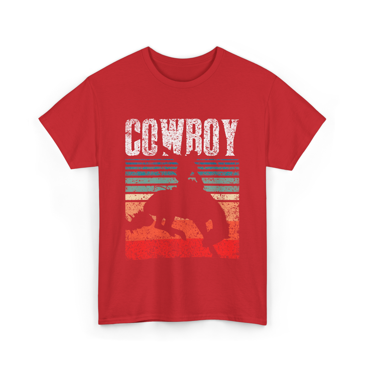 Cowboy Cowboy Rodeo T-Shirt - Red