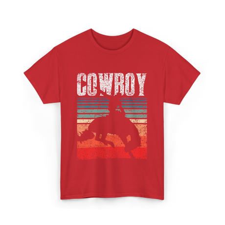 Cowboy Cowboy Rodeo T-Shirt - Red