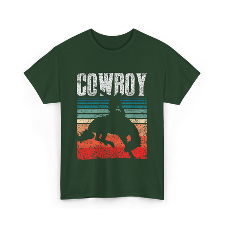 Cowboy Cowboy Rodeo T-Shirt - Forest Green