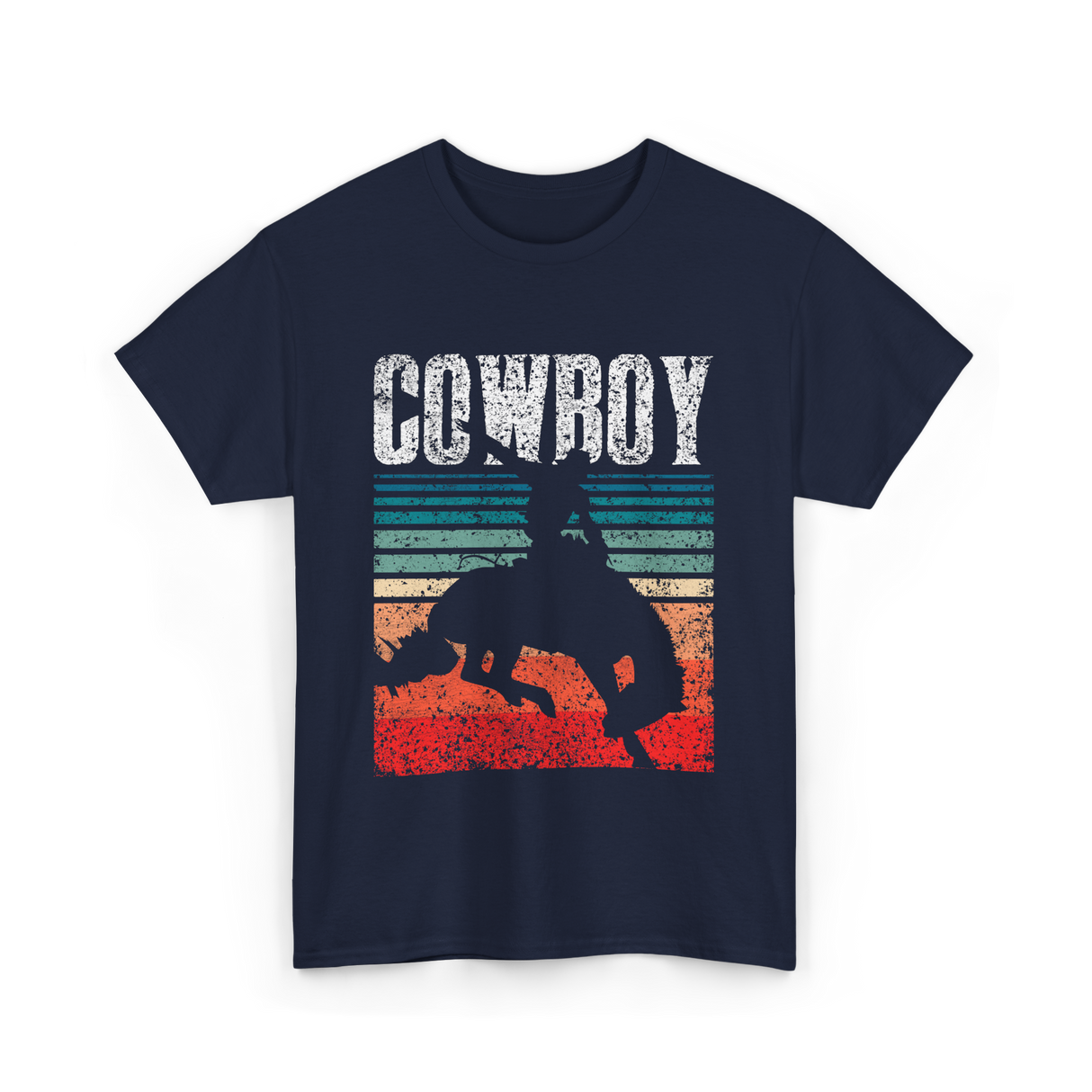 Cowboy Cowboy Rodeo T-Shirt - Navy