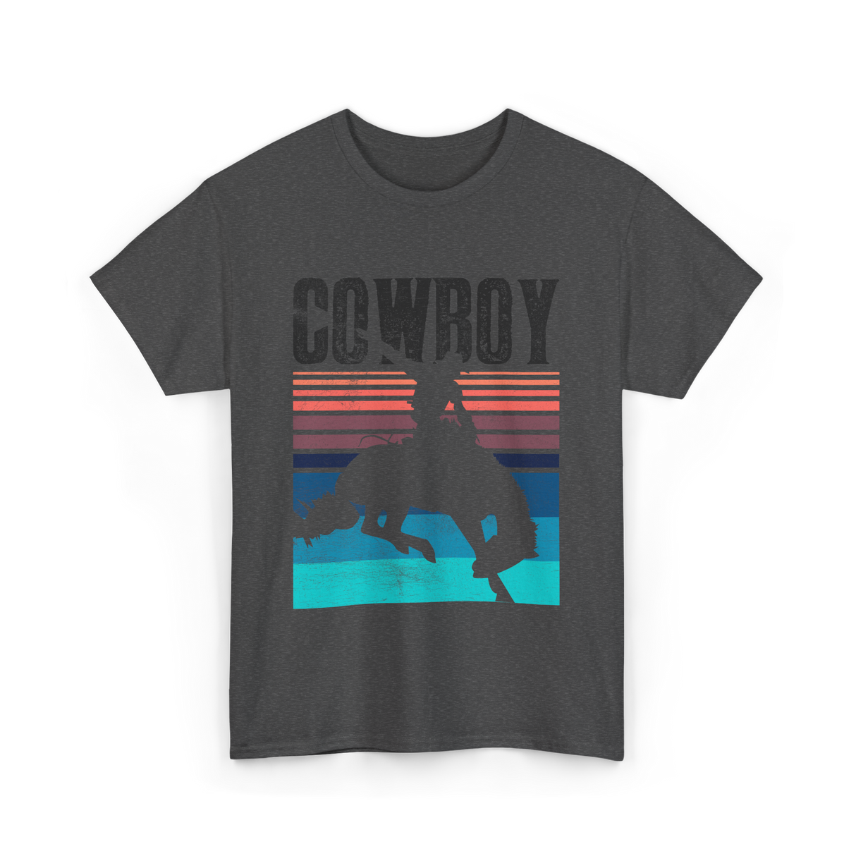 Cowboy Cowboy Rodeo T-Shirt - Dark Heather