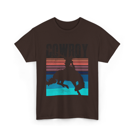 Cowboy Cowboy Rodeo T-Shirt - Dark Chocolate