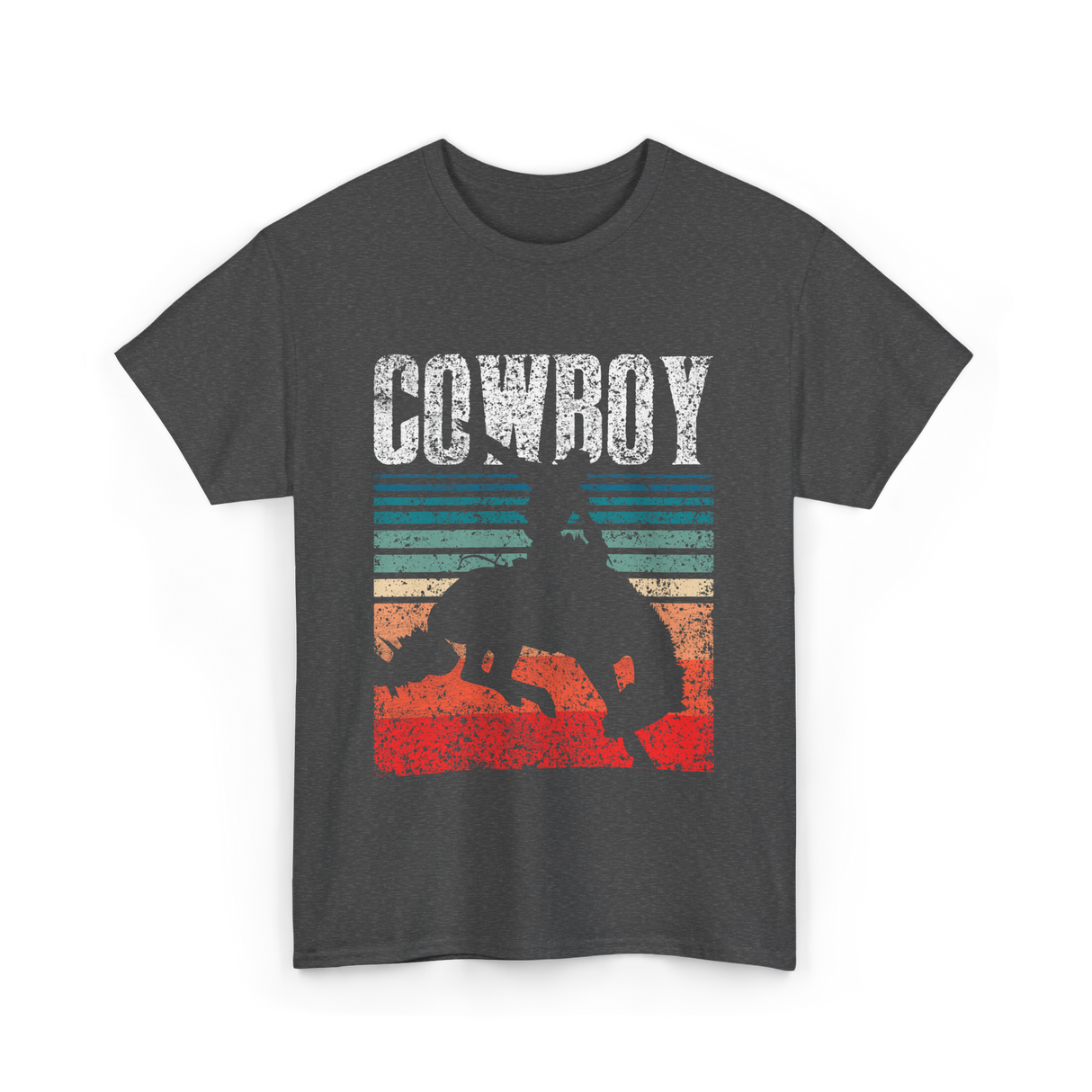 Cowboy Cowboy Rodeo T-Shirt - Dark Heather