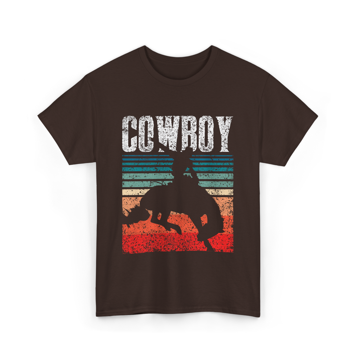 Cowboy Cowboy Rodeo T-Shirt - Dark Chocolate