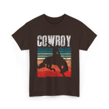 Cowboy Cowboy Rodeo T-Shirt - Dark Chocolate