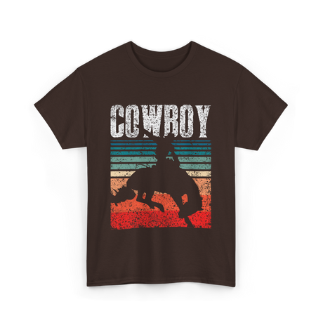 Cowboy Cowboy Rodeo T-Shirt - Dark Chocolate